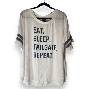 Football Tshirt Tailgate Graphic Tee